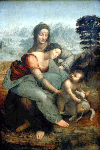 Sant'Anna, la Madonna e il Bambino con un agnello